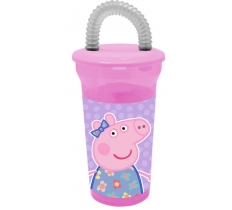Cup With Straw Peppa Pig