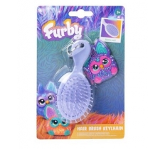 Furby Hairbrush Keyring
