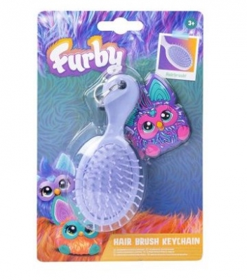 Furby Hairbrush Keyring