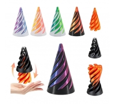 Impossible Cone 3D Printed Spiral Cone Fidget Toy