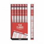 2025 Calendar R&B Full Year Wallplanner