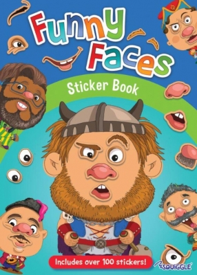 Funny Faces Sticker Book 1 & 2 ( Zero Vat )
