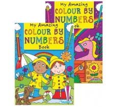 Colour By Numbers Book