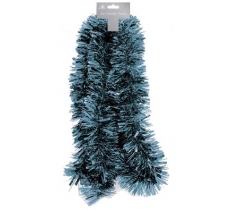 Tinsel XMAS 2m Chunky - Pale Blue