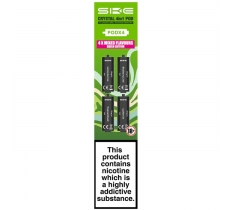 SKE Crystal 4 in 1 Prefilled Pod Green Edition 4 Pack