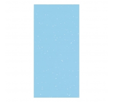 6 Glitter Tissue Turquoise