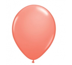 11" ROUND QUALATEX CORAL LATEX BALLOON 100PACK
