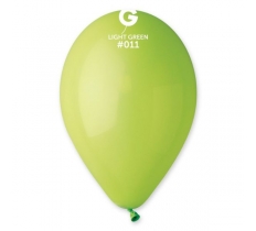 Gemar 13" Pack 50 Latex Balloons Light Green #011
