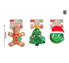 Christmas Squeaky Plush Dog Toy