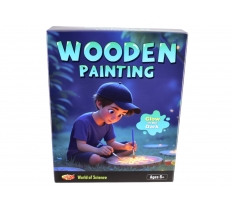 Glow In The Dark Wood Painting