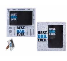 Fathers Day 4" X 6" Printed Photo Frame