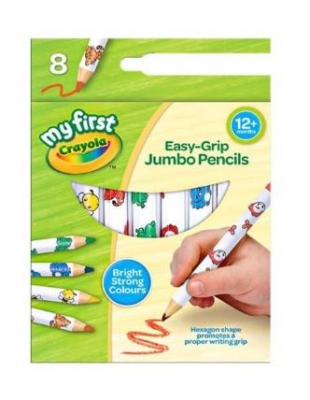 My First Crayola Jumbo Pencils 8 Pack