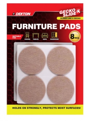 Dekton Geckoslide Furniture Pads 8pc