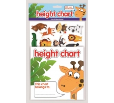 County Height Chart With Stickers