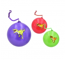 Dinosaur 10" ( 25cm ) Ball With Keychain / Keyring