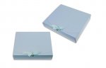 Blue Gift Box 31cm X 25cm X 8cm With Ribbon