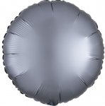 Satin Luxe Graphite Foil Balloon