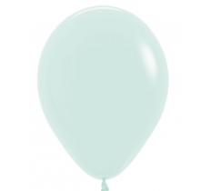 Sempertex Pastel Matt Green 12" Latex Balloons 50 Pack