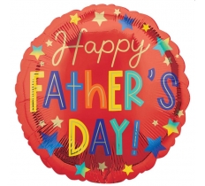Father'S Day Stars Standard Foil Balloons
