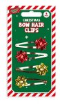 Gift Bow Novelty Hair Clips 4 Pack