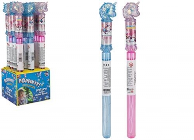 Jumbo Unicorn Bubble Wand 16"
