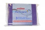 Microban 3 Pack Heavy Duty Scouring Pads