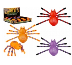 Halloween Spooky Horror Jointed Leg Spider 17cm