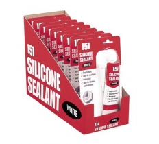 Multi Purpose White Silicone Sealant 70G Tube