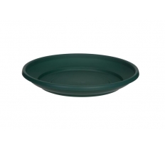 27cm Venetian Saucers for Round Planters - Forest Green