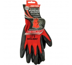 Dekton Size 9/L Ultra Grip Nitrile Coated Working Gloves