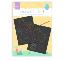 Easter Craft Scratch Art