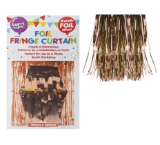 Foil Curtain 90cm X 180cm 2 Colours