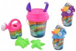 Unicorn Bucket Set 6" 15cm 7pc