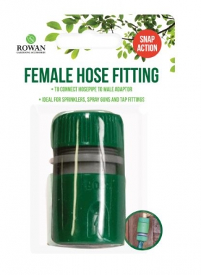 Snap Action Female Hose Fitting