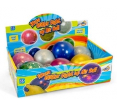 Air Glitter Gel Ball With Light 10cm