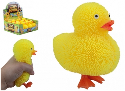 Light up Yellow Duck with feet (10cm)