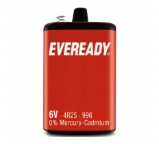 Eveready PJ996 4R25 6V Lantern Battery