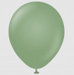 Kalisan 18" Retro Eucalyptus Balloon 25 Pack