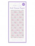 Foil Heart Tissue Paper 3 Sheet