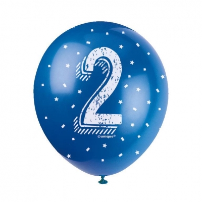 5 12" Number 2 Balloon