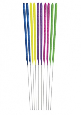 Neon 7" Sparklers in Assorted Colours 10 Pack