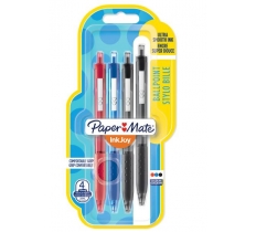 Assorted Paper Mate Inkjoy Ballpoint Pen 4 Pack