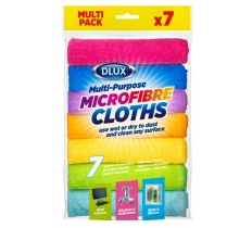 7pk Multi-Purpose Mircofibre Cloths