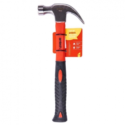 Amtech 16oz Claw Hammer Fibreglass Shaft