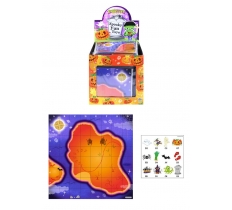 Game Halloween Treasure Map 195mmx195mm 240Pcs ( Sale By Pack )