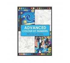 ADVANCED COLOUR BY NUMBERS BOOK