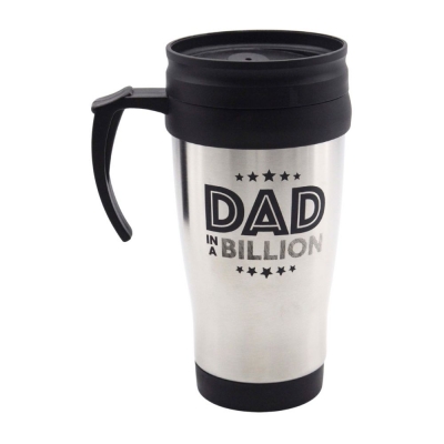 Dad In A Billion Stainless Steel Travel Mug