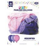Party Balloons Pink 25 Pack