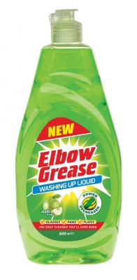 Elbow Grease Washing Up Liquid Apple 600ml