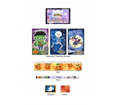 5pc Halloween Stationery Set